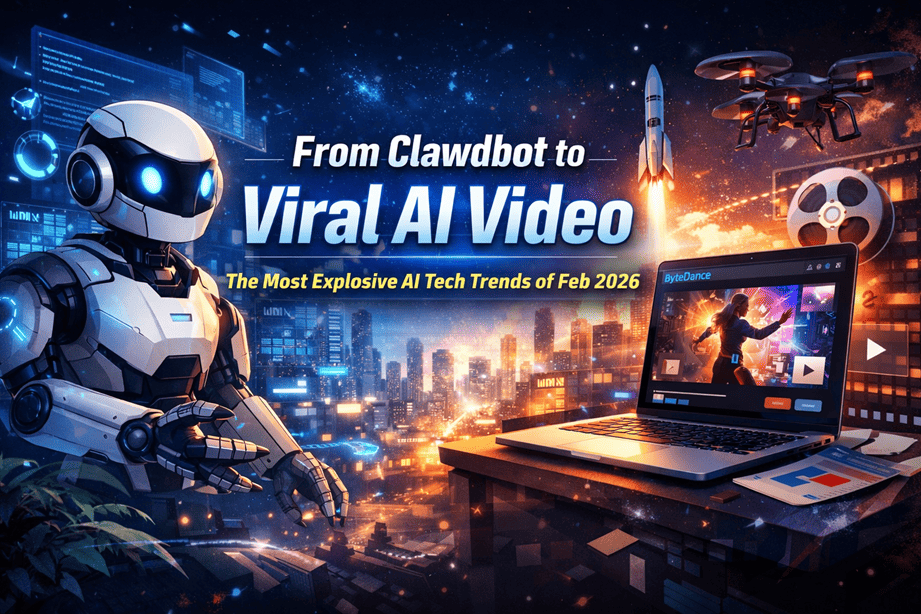 From Clawdbot to Viral AI Video: The Most Explosive AI Tech Trends of Feb 2026